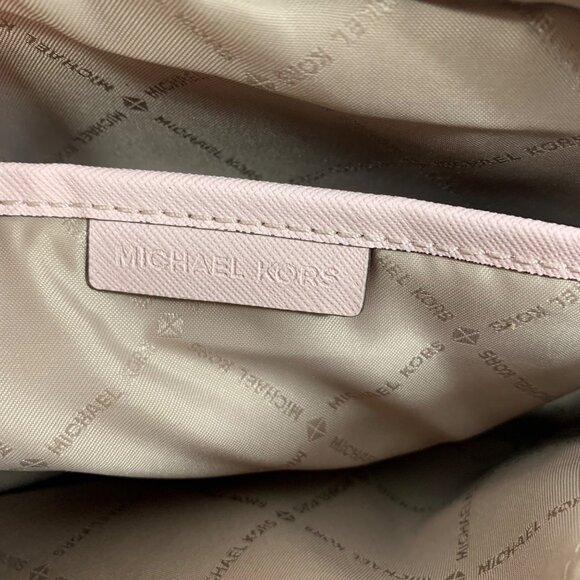 Michael Kors Jet Set East West Signature Saffiano Leather Crossbody Bag - Picture 11 of 15